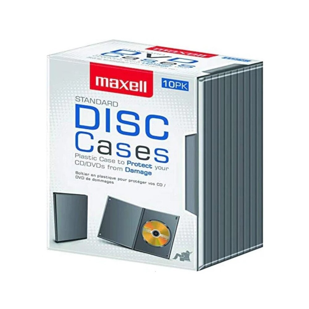 Maxell: Standard Plastic - 10-Disc Case Pack by Maxell Co.